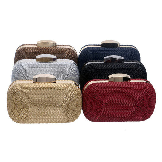 Roped In Clutch With Nautical Motif Vista Shops