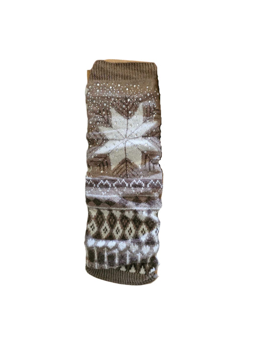 Reindeers In The Snow Leg Warmers With Crystals Vista Shops