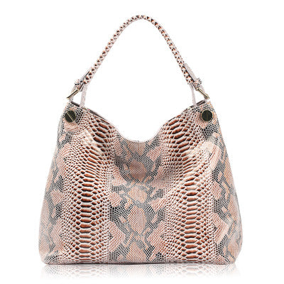 Resort Snake Skin Print Handbag VistaShops