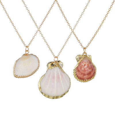 Heartbeats Seashell Necklace Set Of 3 Vista Shops