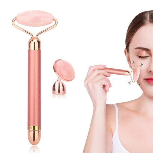 Vibra Beauty Vibrating Gemstone Roller And Magical Skin Care Massager Vista Shops