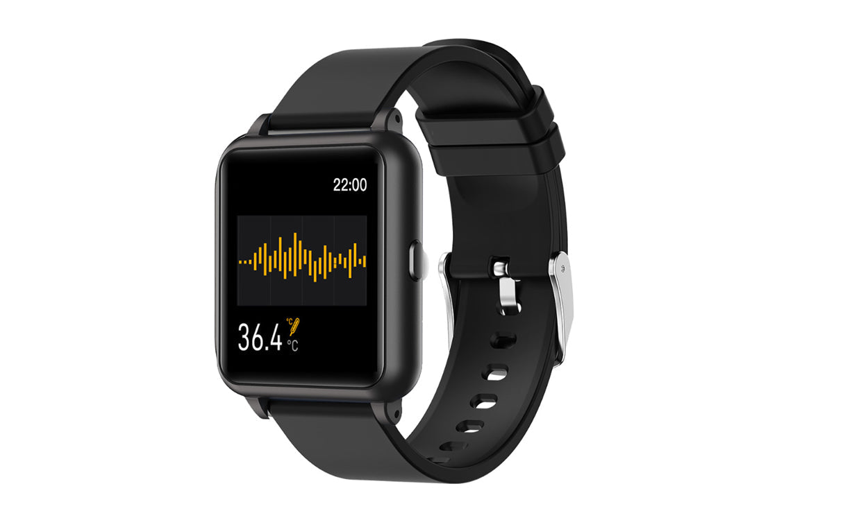 OXITEMP Smart Watch With Live Oximeter, Thermometer And Pulse Monitor With Activity Tracker Vista Shops