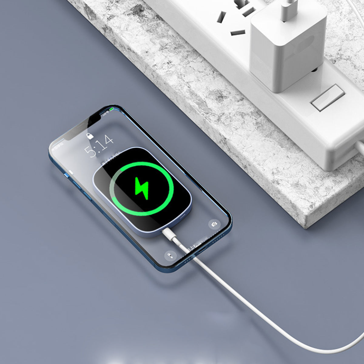 Chargomate Magnetic Portable Wireless Charger And Power Bank For Apple And Android Vista Shops