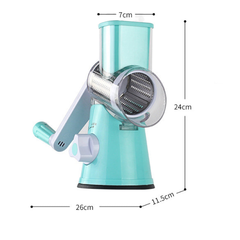 Chop Shop 3 in 1 Slice Shred And Chop Fruits Nuts And Vegetables Vista Shops