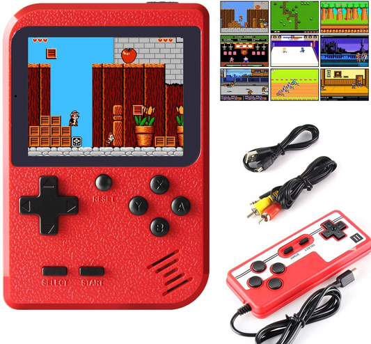 Portable Game Pad With 400 Games Included + Additional Player Controller Vista Shops