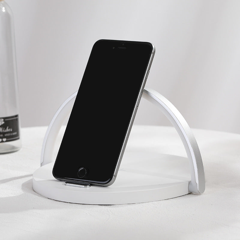 Moonlit Soft Glow LED Light, Wireless Phone Charger And Stand Vista Shops
