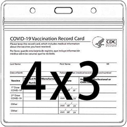 I Vaccinated Card Keeper Vista Shops