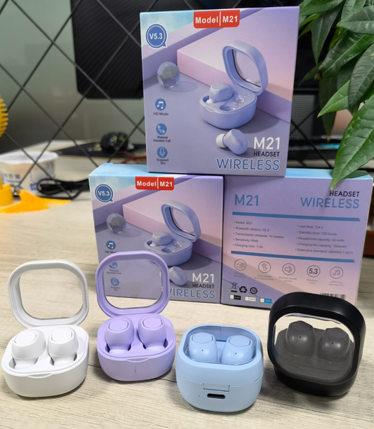 Clear Dome Wireless Earbuds In Refreshing Colors Vista Shops