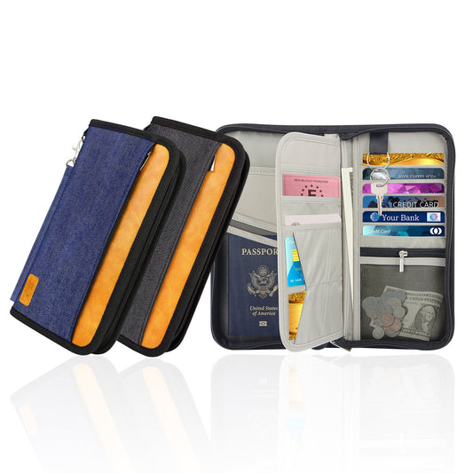 Smart Traveler Passport Holder With RFID Blocker Vista Shops