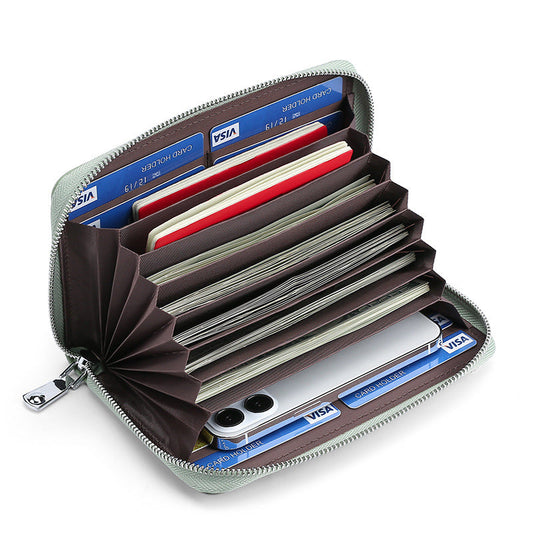 Accordion RFID Vegan Leather Wallet Vista Shops