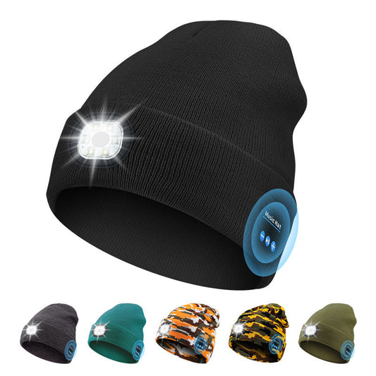 Guiding Light Bluetooth Beanie With Earphones Vista Shops