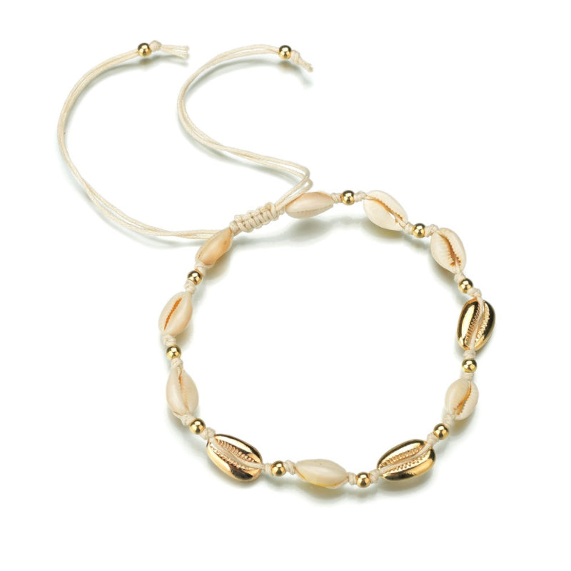 Ocean And Earth Cowrie Shell Statement Necklace Vista Shops