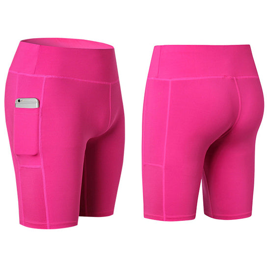 All Seasons Yoga Shorts Stretchable With Phone Pocket Vista Shops