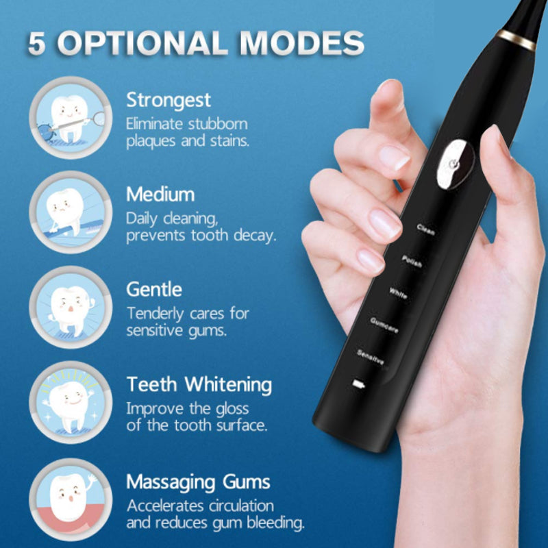MySonic All Clear Powered Tooth Brush Set Vista Shops