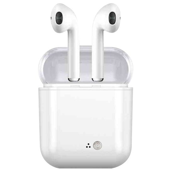 Clear Top Dual Chamber Wireless Bluetooth Earphones With Charging Box Vista Shops