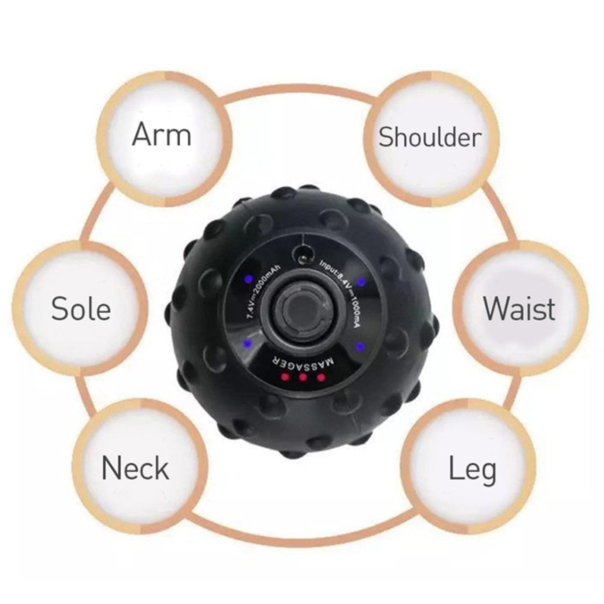 Rejuv Vibrating Massage Ball Vista Shops