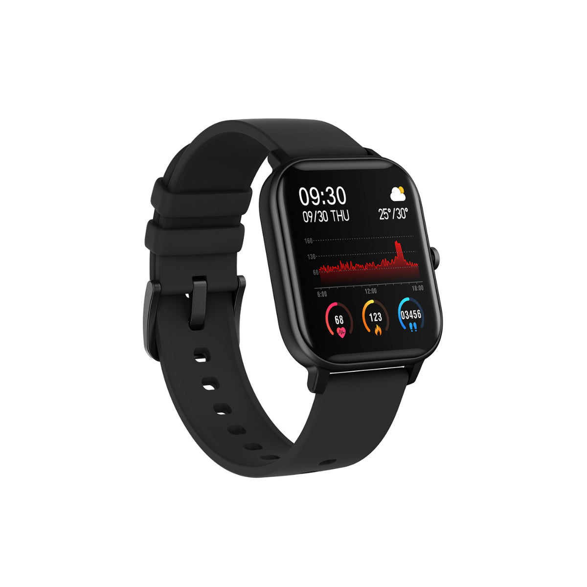 Metalika Smart Watch With Health and Activity Tracker Vista Shops