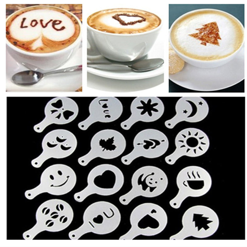 Latte Lover's Coffee Design Topper Tool In 2 Pak Vista Shops