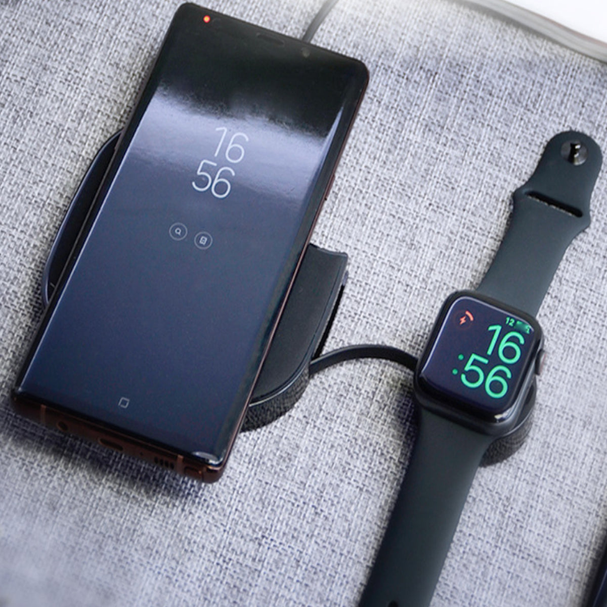 Teamwork 2 In 1 Wireless Phone And Apple Watch Charger Vista Shops
