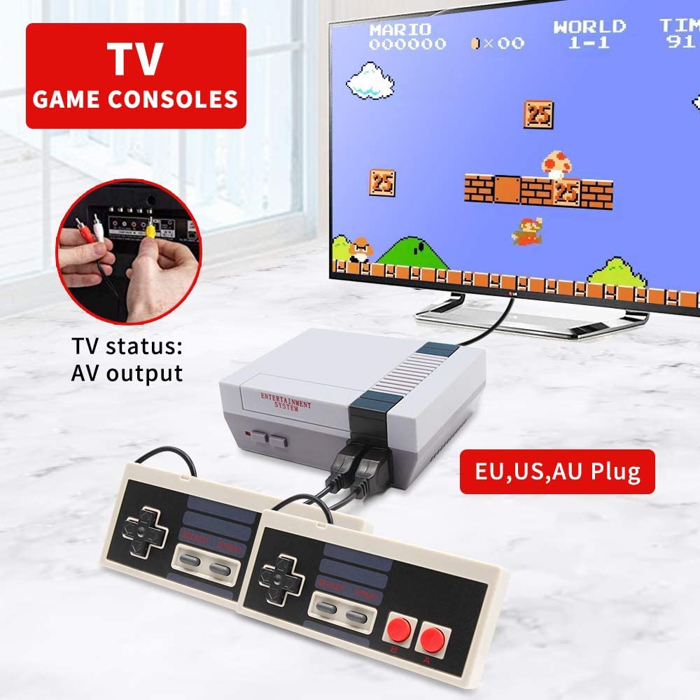 Retro Inspired Game Console 620 Games Loaded Vista Shops