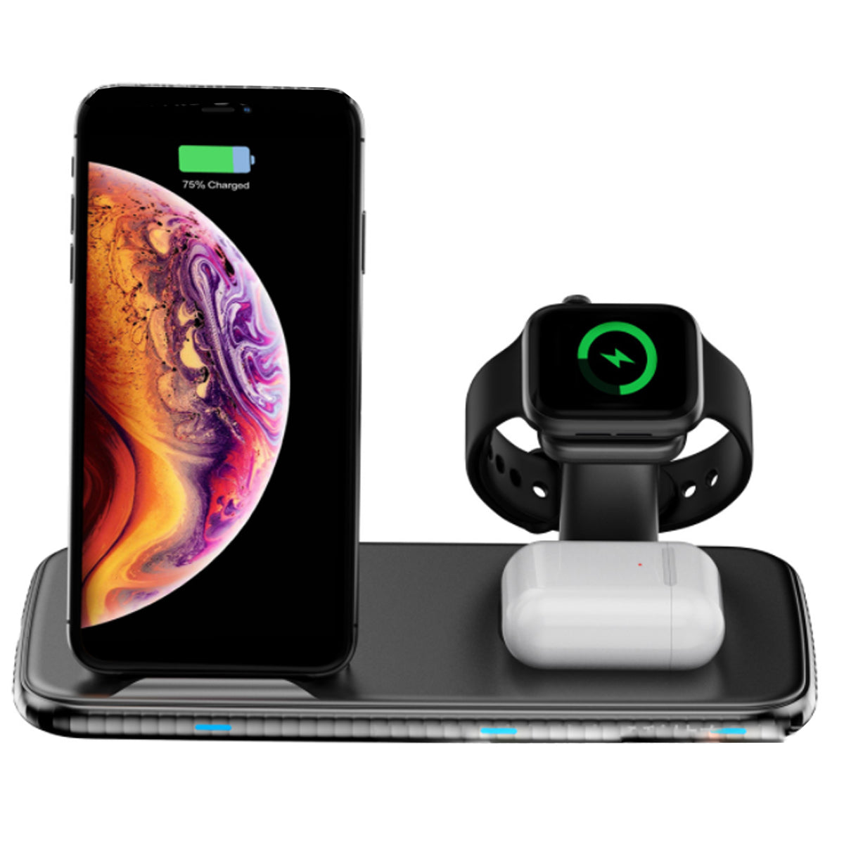 4 in 1 Wireless Fast Charging Hub Vista Shops