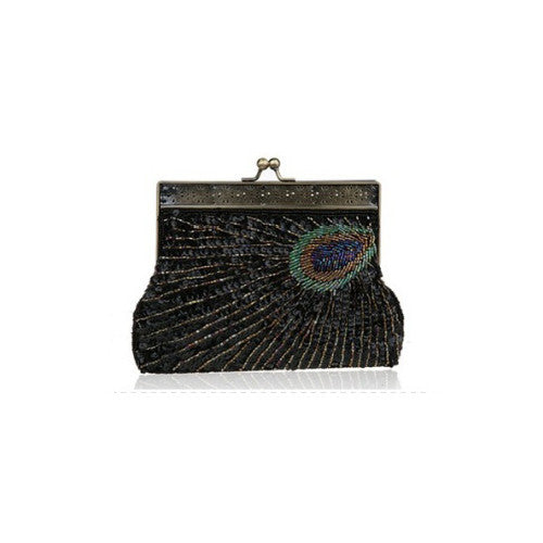 Peacock Crazy Clutch Eye-catching Ensemble In 8 Colors Vista Shops