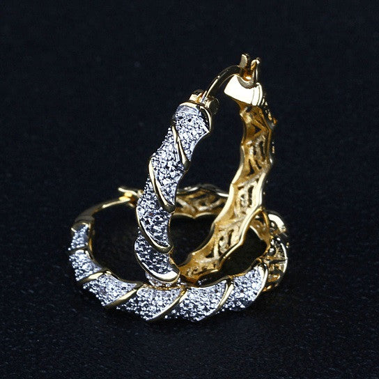 Sandy Beach Hoop Earrings Vista Shops