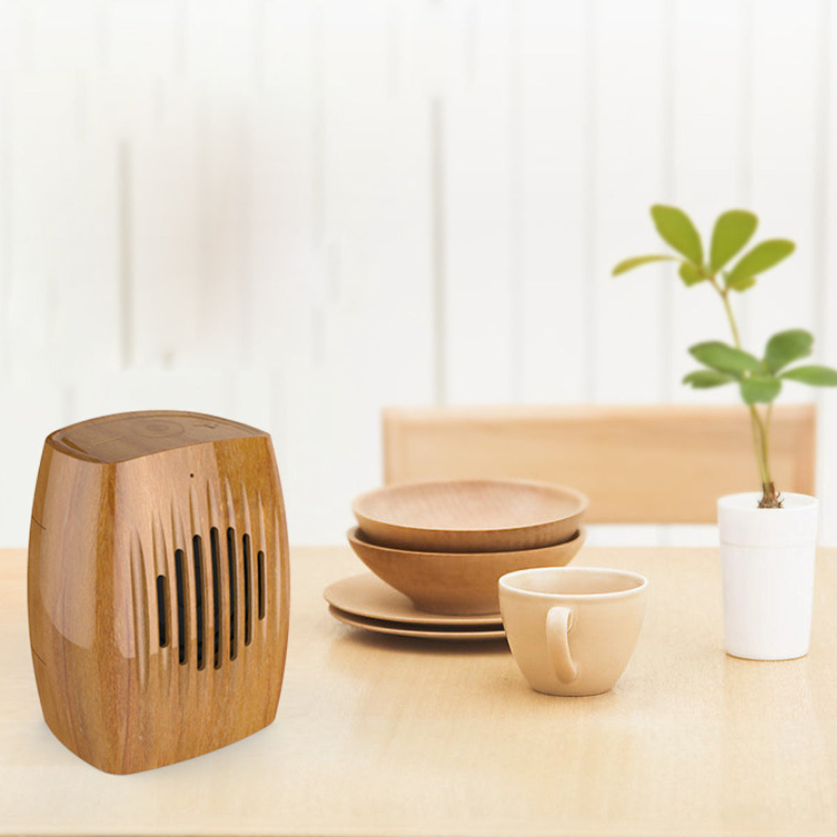 Wood Look Retro Bluetooth Speaker Vista Shops