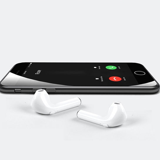 Clear Top Dual Chamber Wireless Bluetooth Earphones With Charging Box Vista Shops