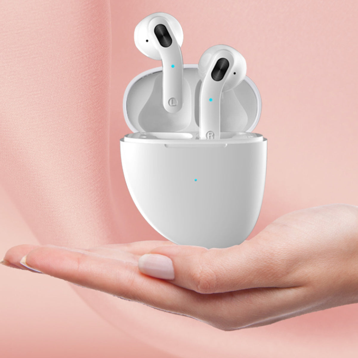Marble Pebble Twin Bluetooth Headphones Vista Shops