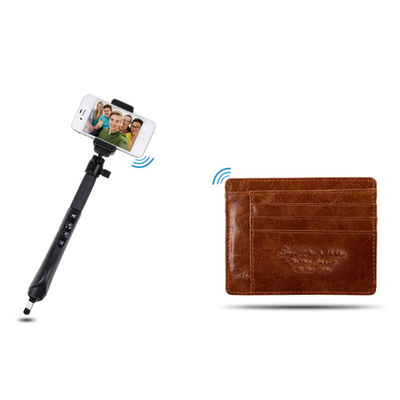 Anti-Theft and Anti-Lost Bluetooth Enabled Wallet Vista Shops