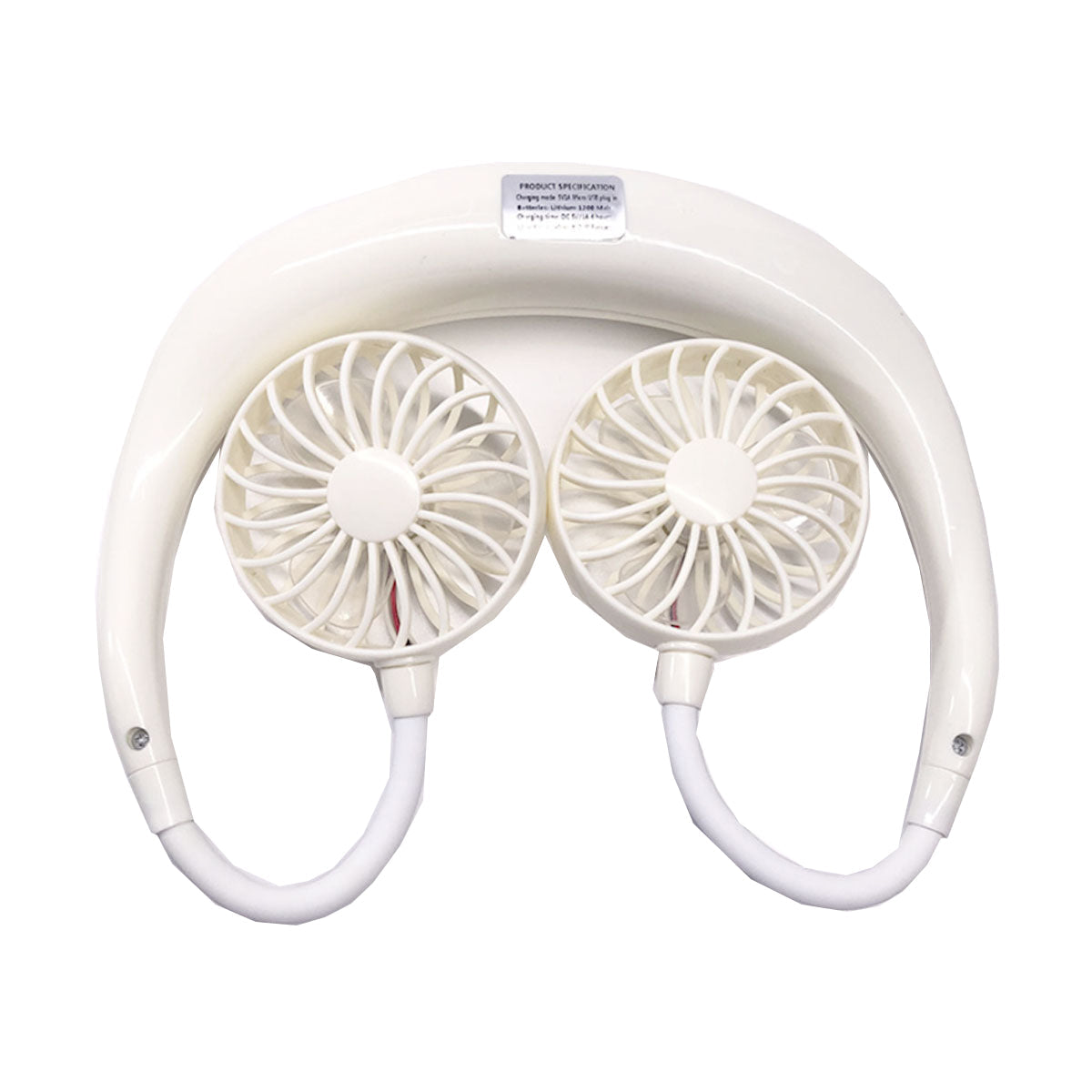 Beat The Heat Double Cool Cordless Breezy Mini Collar Fan Vista Shops
