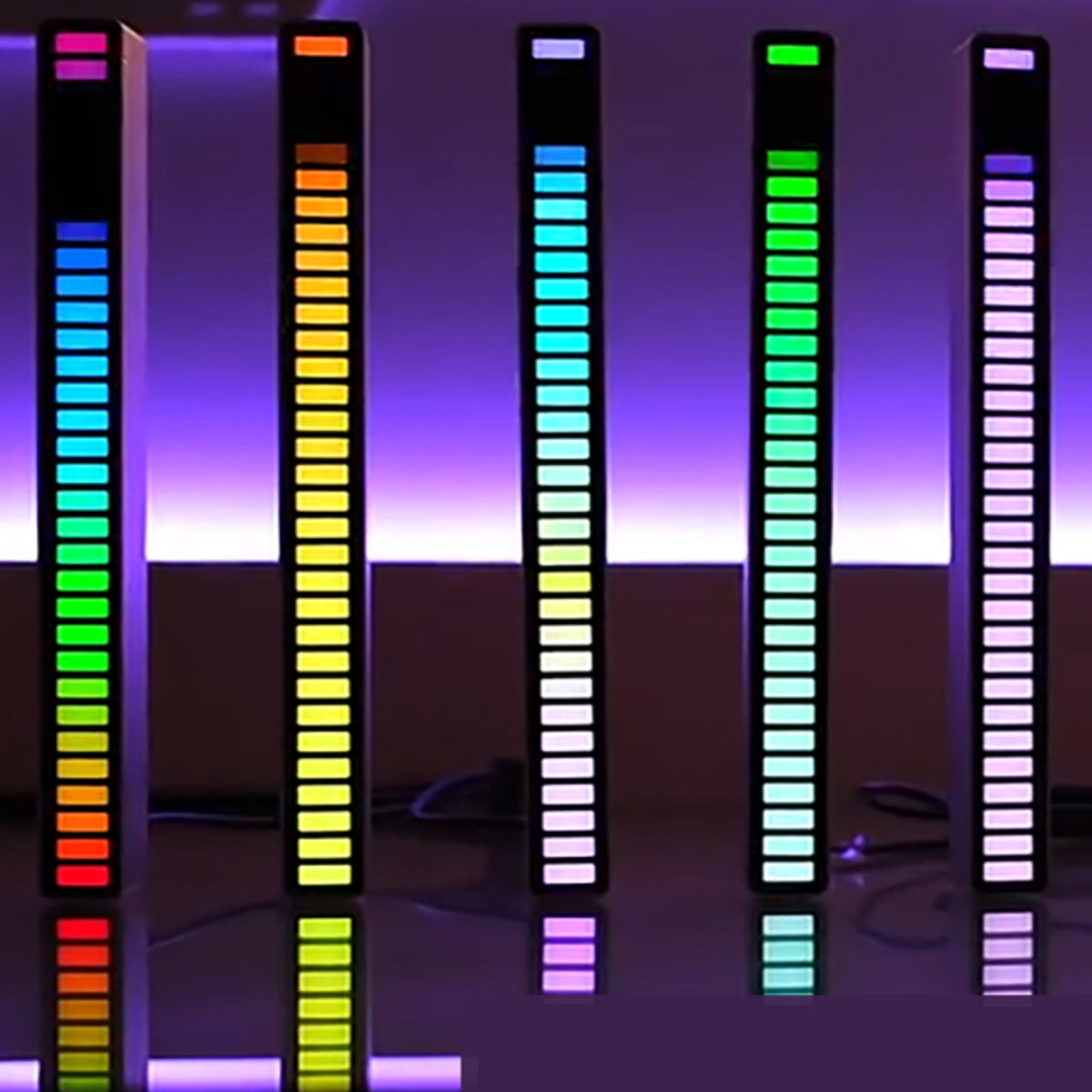 Dance To The Tunes Sound Activated Multi Color Light Bar Vista Shops