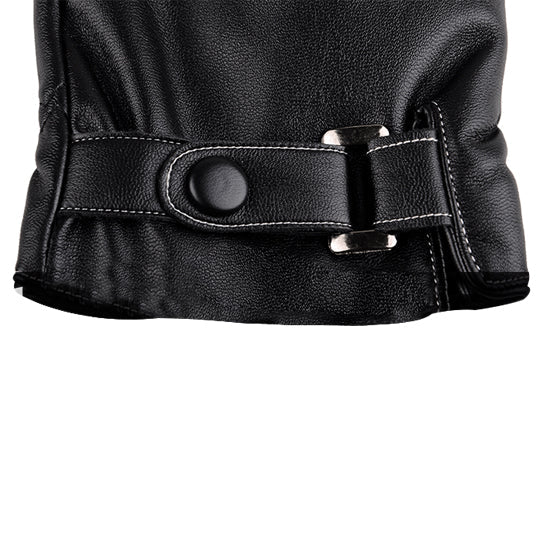 Autumn Warmth Stylish Vegan Leather Touch Smart Gloves Vista Shops