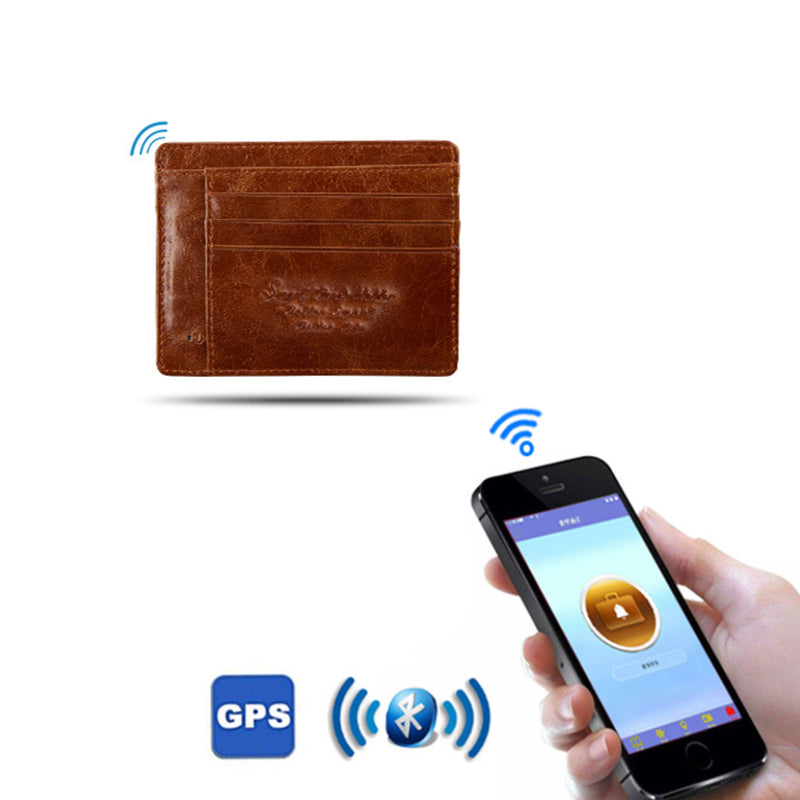 Anti-Theft and Anti-Lost Bluetooth Enabled Wallet Vista Shops