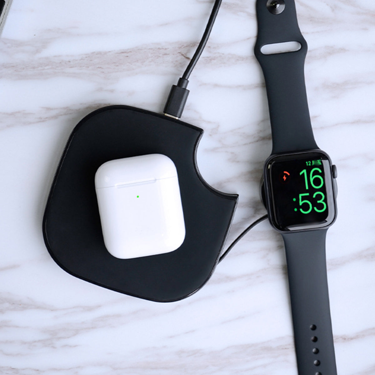 Teamwork 2 In 1 Wireless Phone And Apple Watch Charger Vista Shops