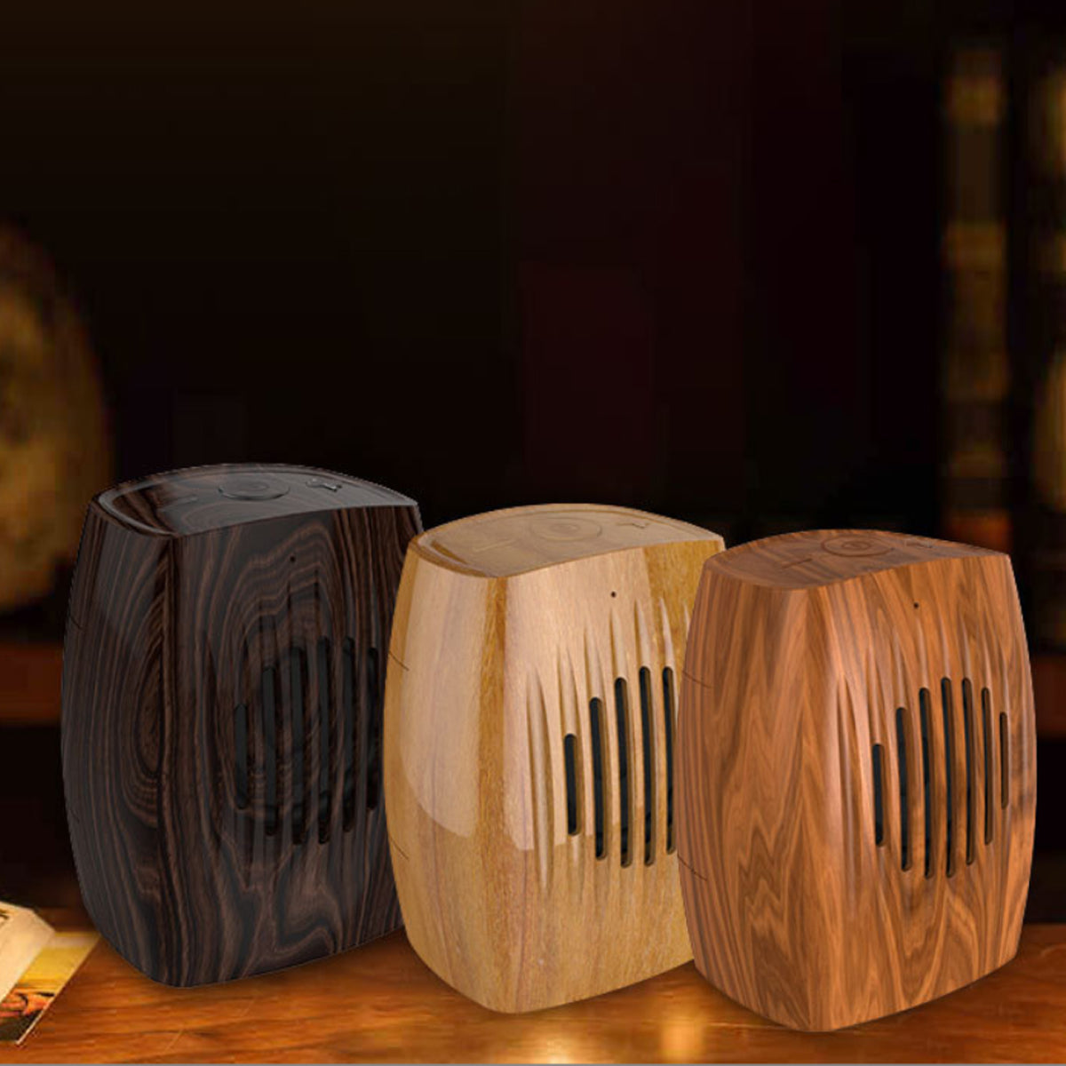Wood Look Retro Bluetooth Speaker Vista Shops