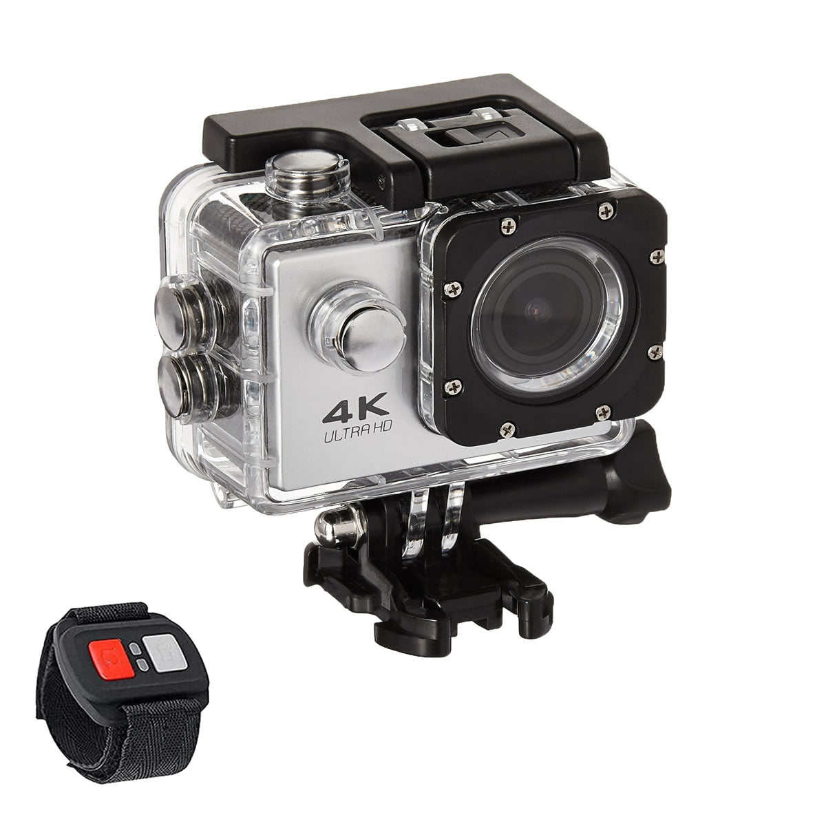 4K  Waterproof All Digital UHD WiFi Camera + RF Remote And Accessories Vista Shops