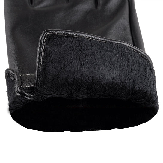 Autumn Warmth Stylish Vegan Leather Touch Smart Gloves Vista Shops