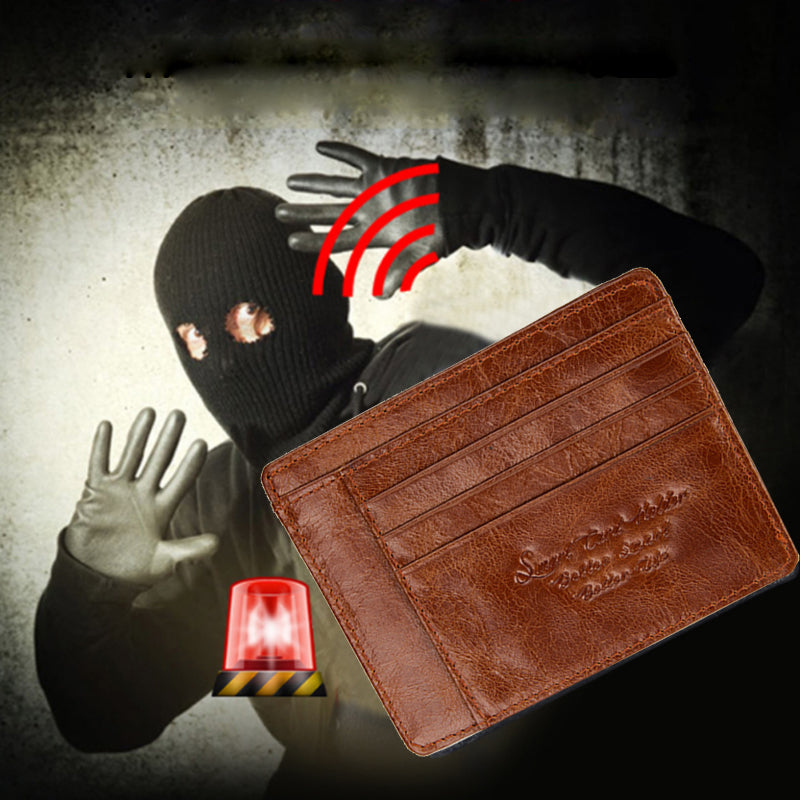 Anti-Theft and Anti-Lost Bluetooth Enabled Wallet Vista Shops