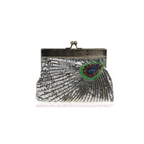 Peacock Crazy Clutch Eye-catching Ensemble In 8 Colors Vista Shops