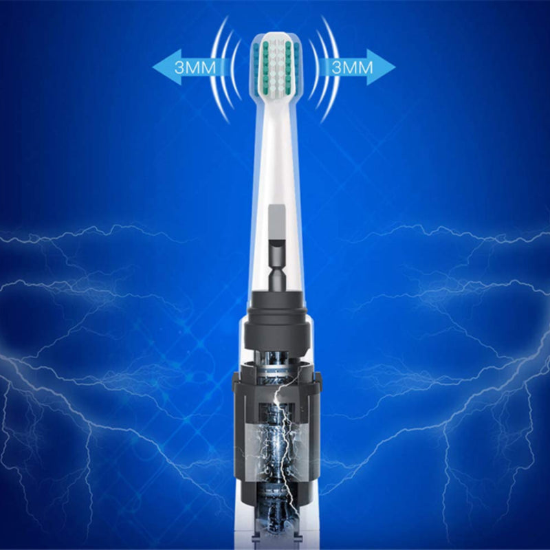 Ultrasonic Electro Toothbrush With Two Additional Brush Heads Vista Shops