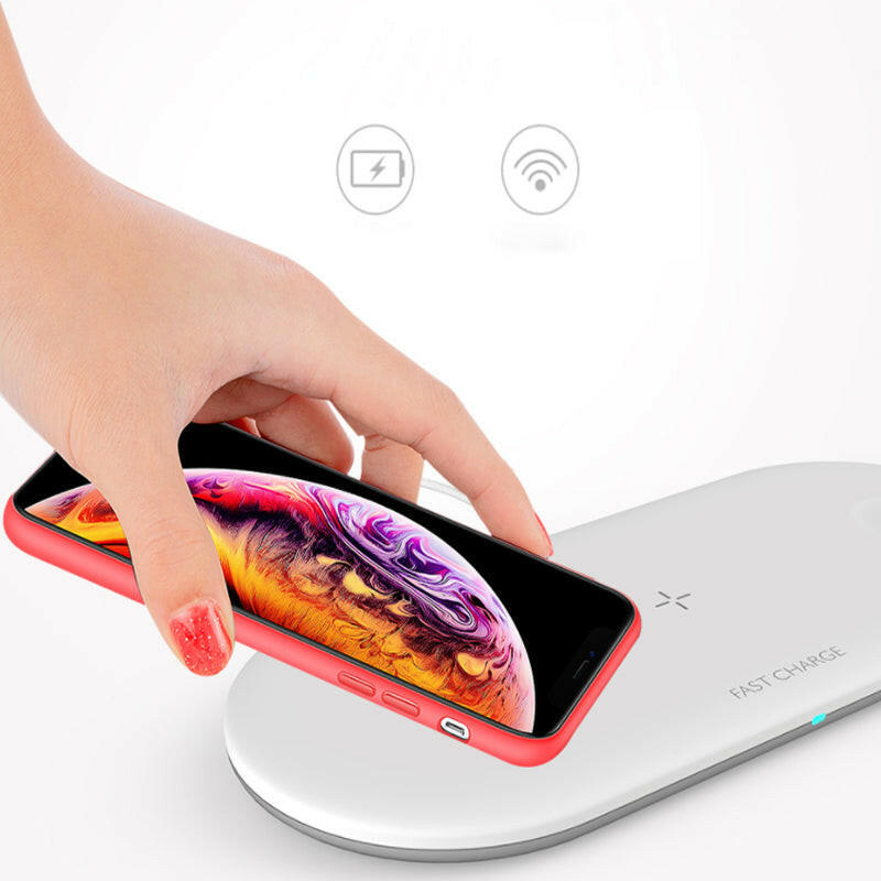 3 in 1 Multi Device Qi Wireless Fast Charger Vista Shops