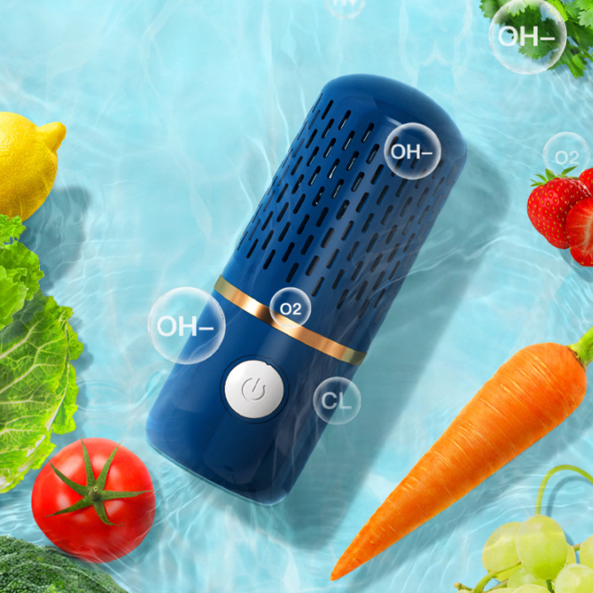 PureTech Ultrasonic Fruits And Veggie Cleaner Vista Shops