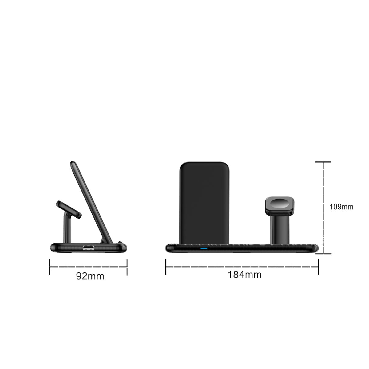 4 in 1 Wireless Fast Charging Hub Vista Shops