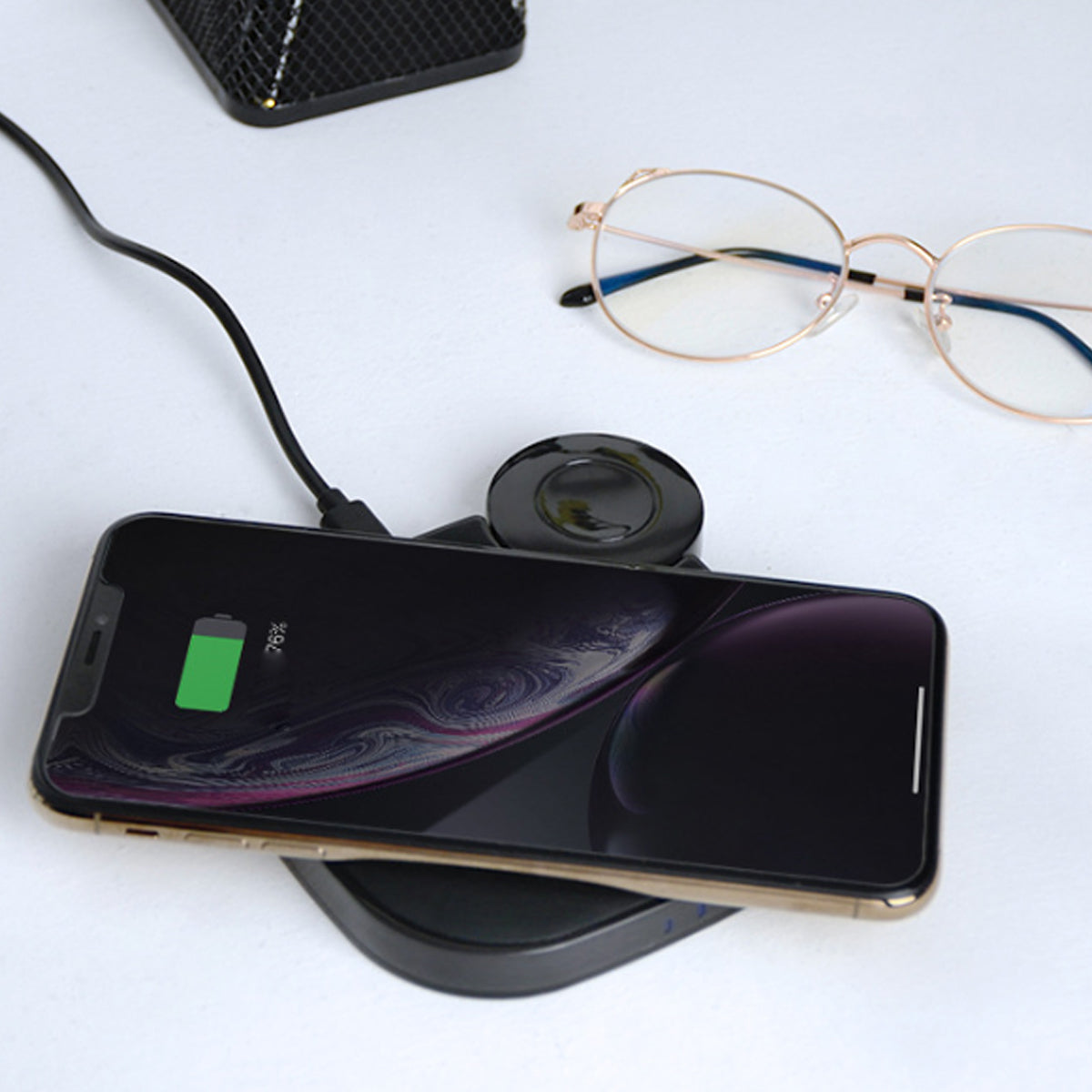 Teamwork 2 In 1 Wireless Phone And Apple Watch Charger Vista Shops