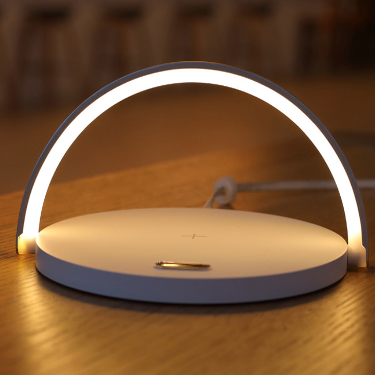 Moonlit Soft Glow LED Light, Wireless Phone Charger And Stand Vista Shops
