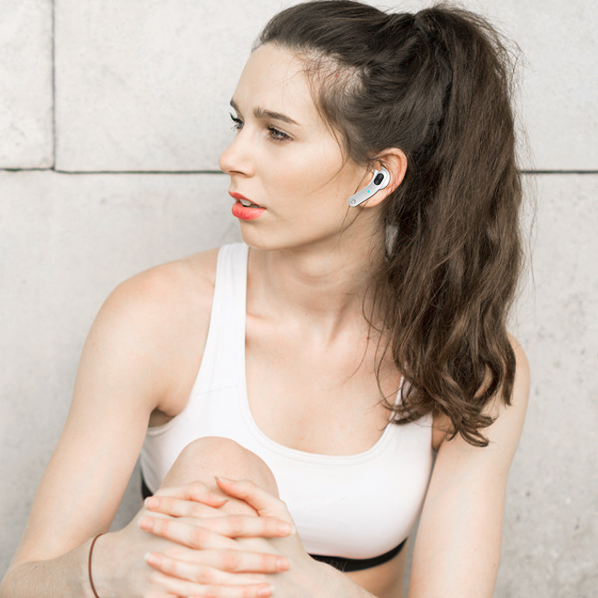 Marble Pebble Twin Bluetooth Headphones Vista Shops