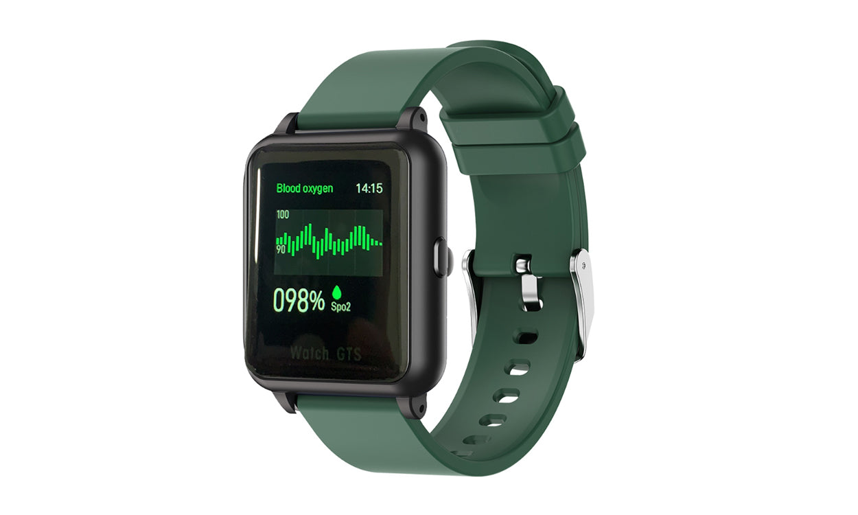 OXITEMP Smart Watch With Live Oximeter, Thermometer And Pulse Monitor With Activity Tracker Vista Shops