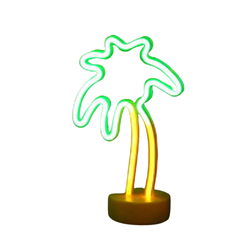 Tropical Nights Neon Deco Lights With Remote Control Vista Shops